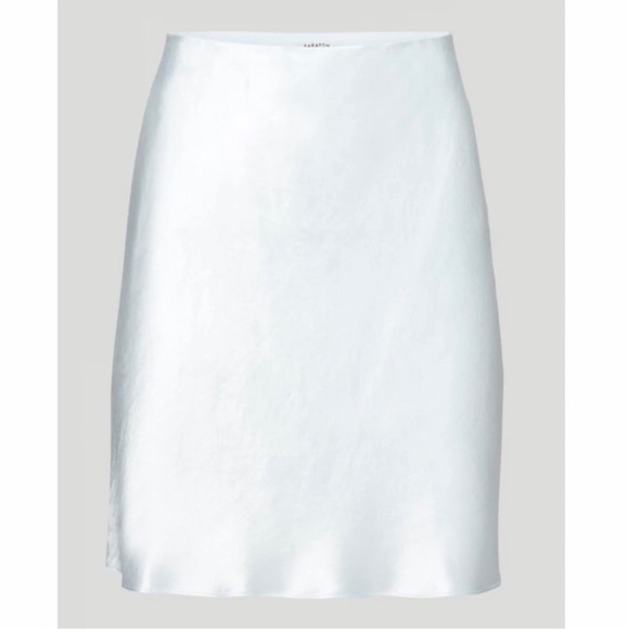 Babaton Dresses & Skirts - Aritzia Babaton Mini Satin Slip Skirt
